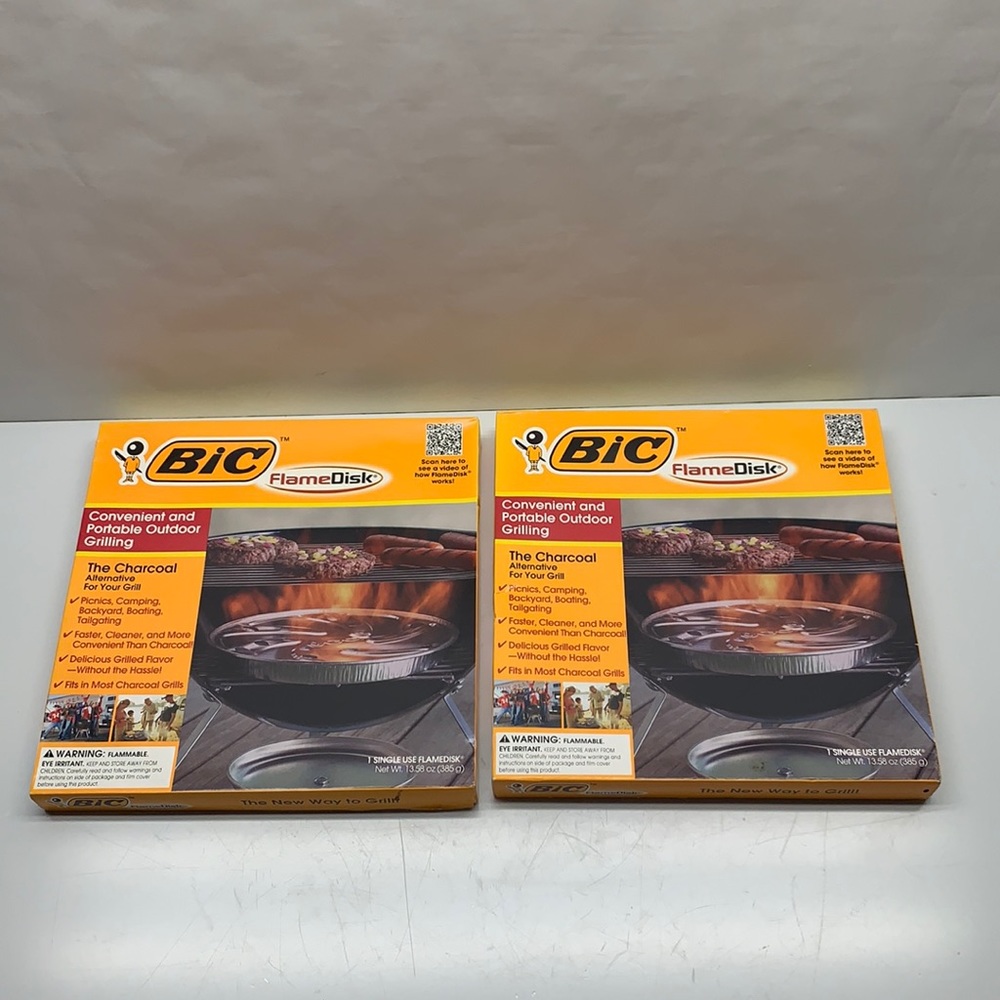 BIC FlameDisk set 2 new in box